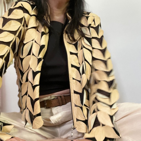 Vintage Stillman Studio Petal Leather Jacket - Picture 5 of 15